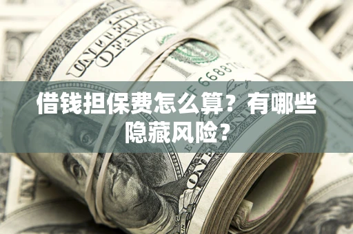 武汉借钱担保费怎么算？有哪些隐藏风险？