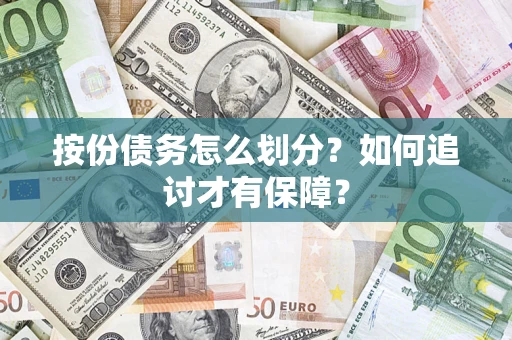 武汉按份债务怎么划分？如何追讨才有保障？