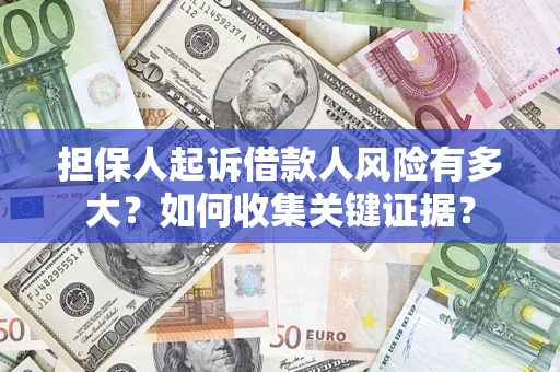 武汉担保人起诉借款人风险有多大？如何收集关键证据？