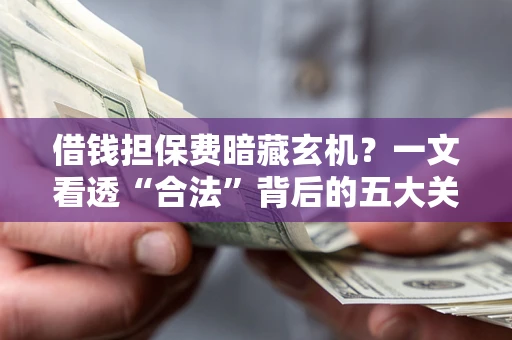武汉借钱担保费暗藏玄机？一文看透“合法”背后的五大关键陷阱