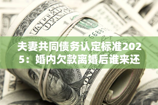 武汉夫妻共同债务认定标准2025:婚内欠款离婚后谁来还? 武汉夫妻共同债务认定标准2025:婚内欠款离婚后谁来还?