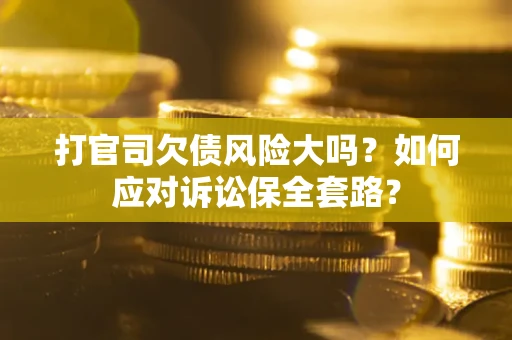 武汉打官司欠债风险大吗？如何应对诉讼保全套路？